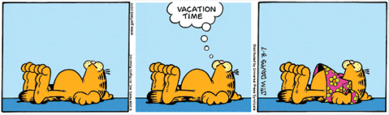 Garfield_vakantie